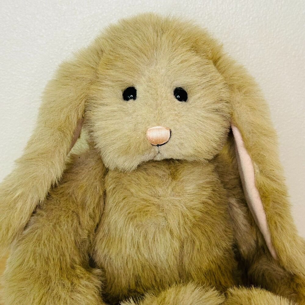 Ganz Cottage Collectible Vintage 14" Plush Rabbit "Nibbles"
